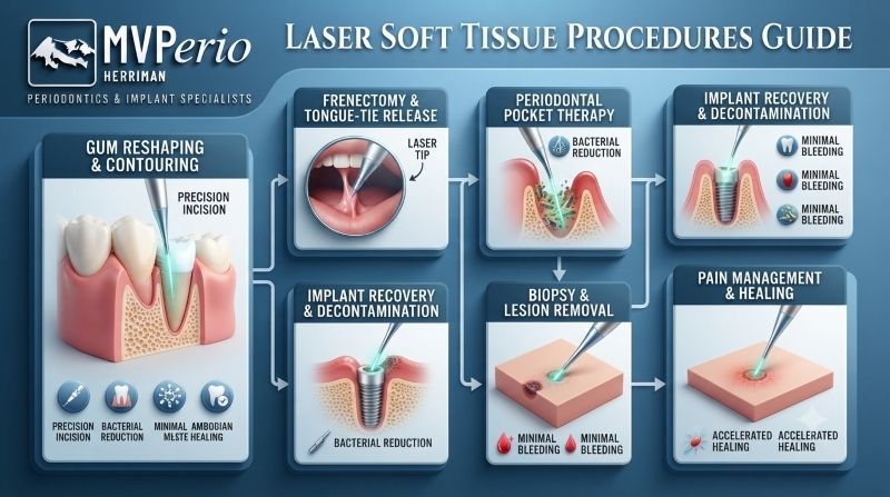 laser soft tissue procedures