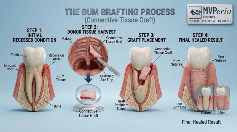 Gum grafting in Herriman